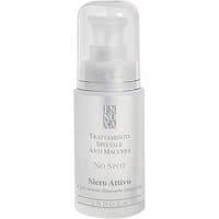 White Innoxa Active Serum bottle, 30 ml, with clear pump cap and silver text for anti-blemish normal skin care.