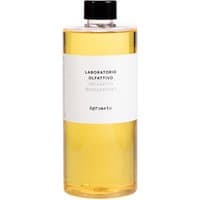 Clear bottle of Laboratorio Olfattivo Agrumeto citrus diffuser refill, 500 ml, with black cap and white label.