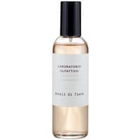 Laboratorio Olfattivo Petali di Tiare Room Spray 100 ml, clear bottle with black cap and white label.