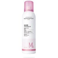 White Novexpert Brume Magnesium spray bottle with pink cap, 150 ml, labeled for sensitive skin.