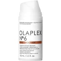 White Olaplex N°6 Bond Smoother bottle, 100 ml, with black text and orange accent, for styling and smoothing all hair types.