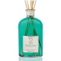 Salentum Mare Diffuser 1000 ml, turquoise liquid in clear glass bottle with bamboo reeds and elegant label.