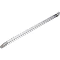 Silver Sealey tyre lever, 500mm long, with a curved end and flat tip for tyre removal.