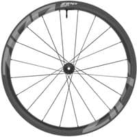 Zipp 303 SW carbon tubeless disc brake rear wheel, 700C, black with gray decals, center locking, includes wheel sensor.