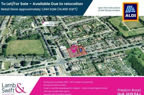 Retail Property (out of town) for sale in hull